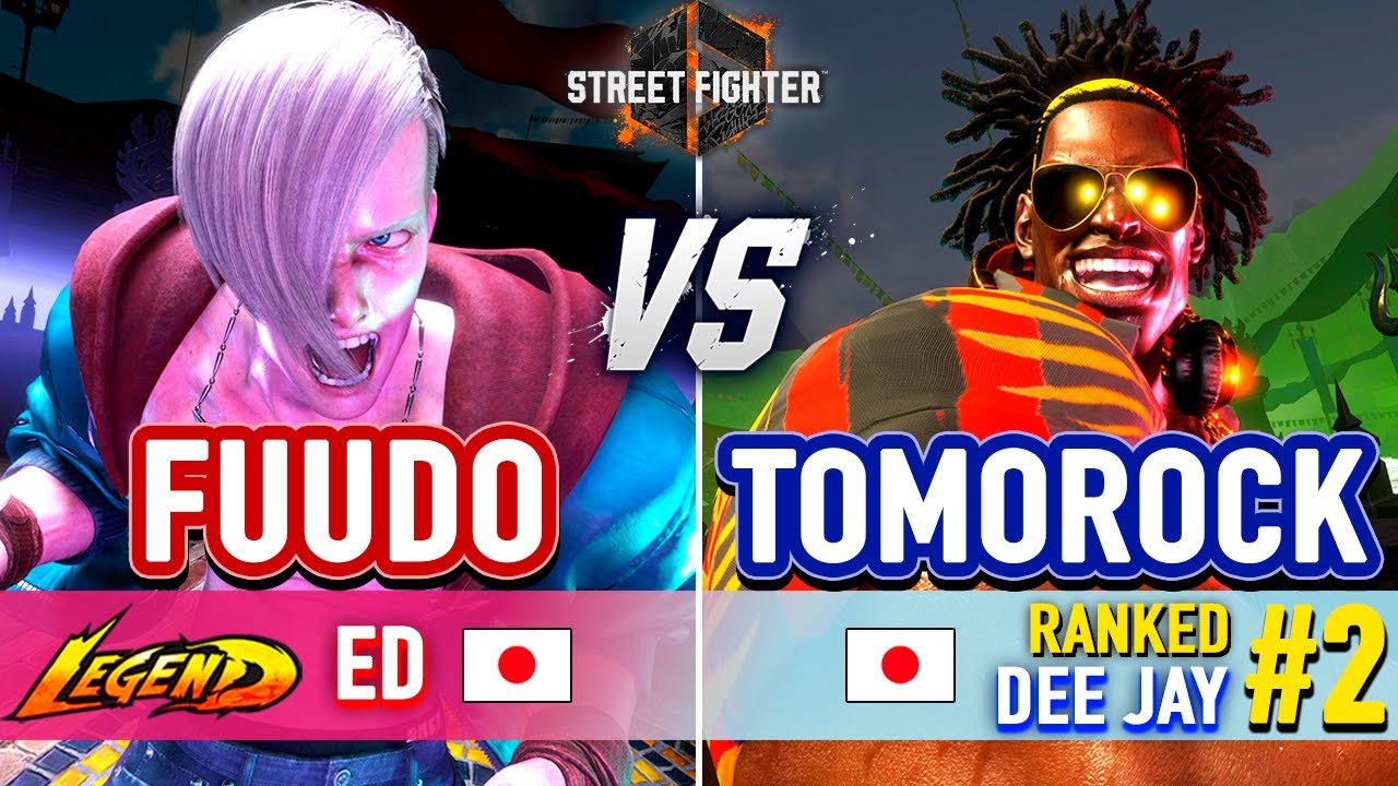 SF6 🔥 Fuudo (Ed) vs Tomorock (#2 Ranked Dee Jay) 🔥 SF6 High Level Gameplay