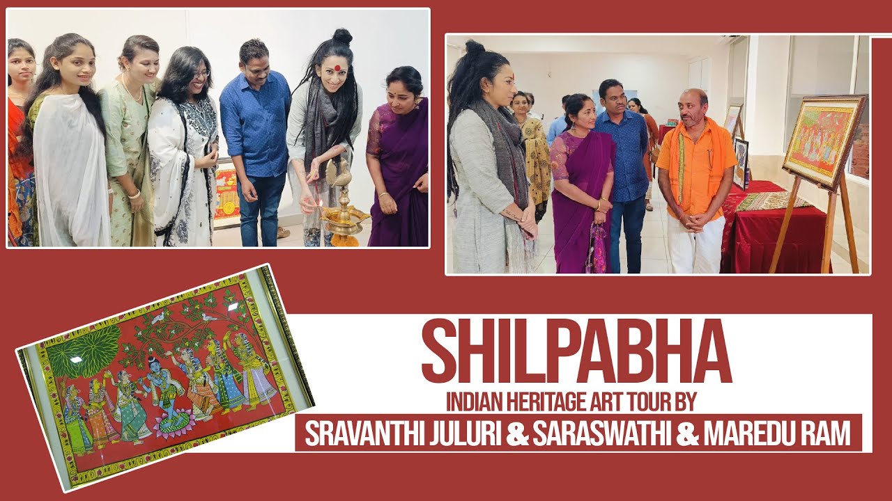 Shilpabha Exploring Indian Heritage Art Tour like Never Before | Hybiz tv