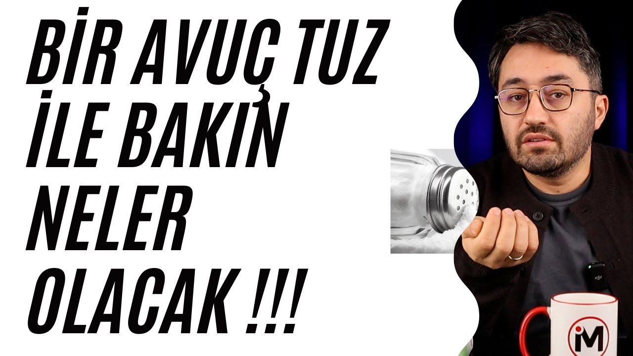 TUZ MUCİZESİ ! BİR AVUÇ TUZ İLE YAPABİLECEKLERİNİZE İNANAMAYACAKSINIZ !!!