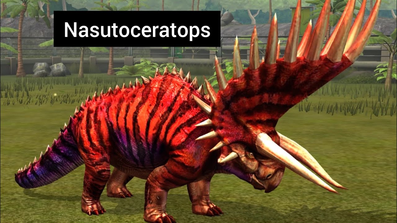 Nasutoceratops Max Level (Jurassic World The Game)
