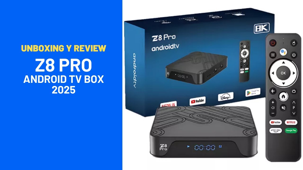Unboxing y Configuracion Tv Box Z8 Pro LA VERDAD 2025