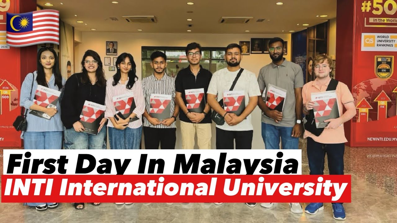 First day In Malaysia INTI International University Tour Vlog 2025 @NewINTIMalaysia 