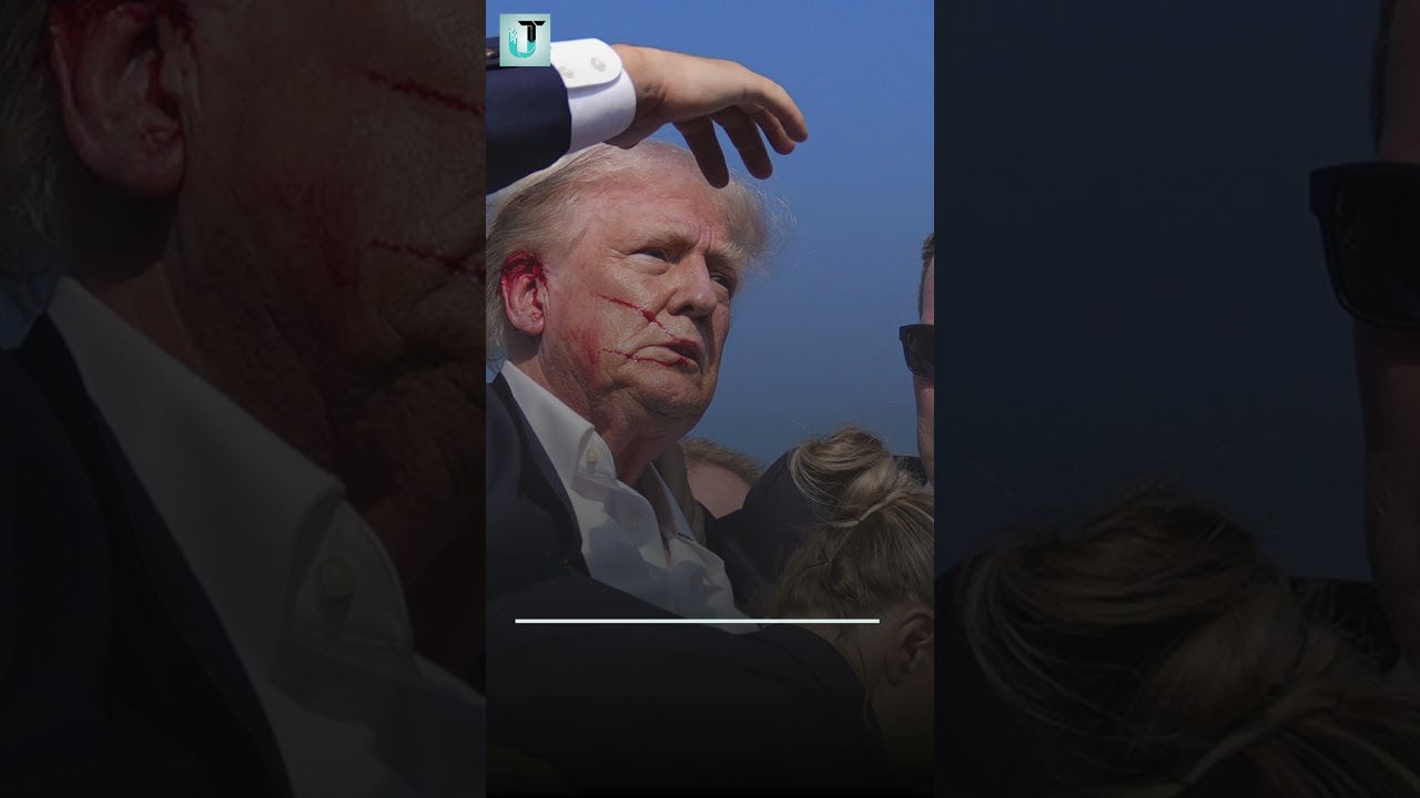 Slow-motion video shows how a head tilt saved Trump during assassination attempt