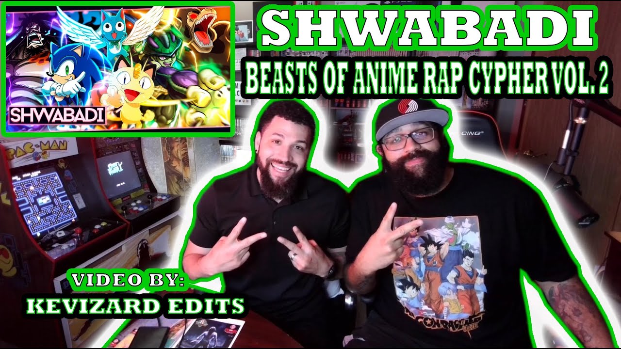 Shwabadi BEASTS OF ANIME RAP CYPHER VOL. 2 Red Moon Reaction