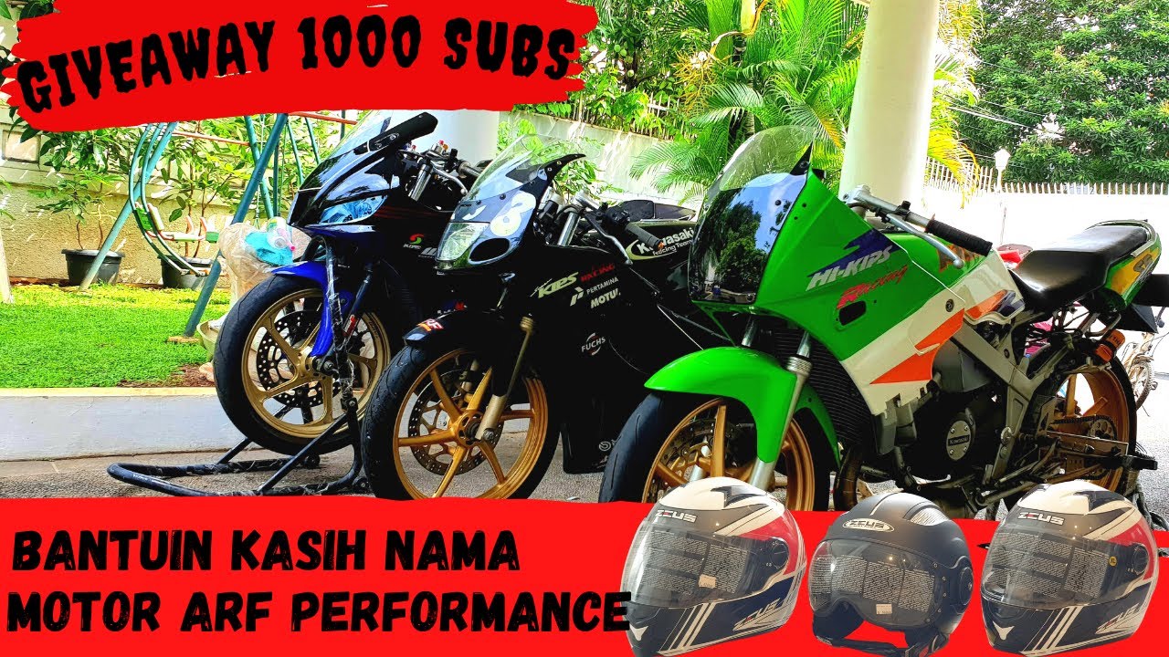 GIVEAWAY !! BACA DESKRIPSI ! ADA MOTOR APA AJA DI ARF PERFORMANCE ? KENALAN&BANTUIN KASIH NAMA YUK !