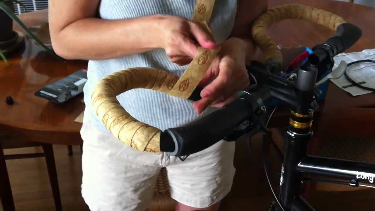 Wrapping Butterfly / Trekking Handlebars with Bar Tape