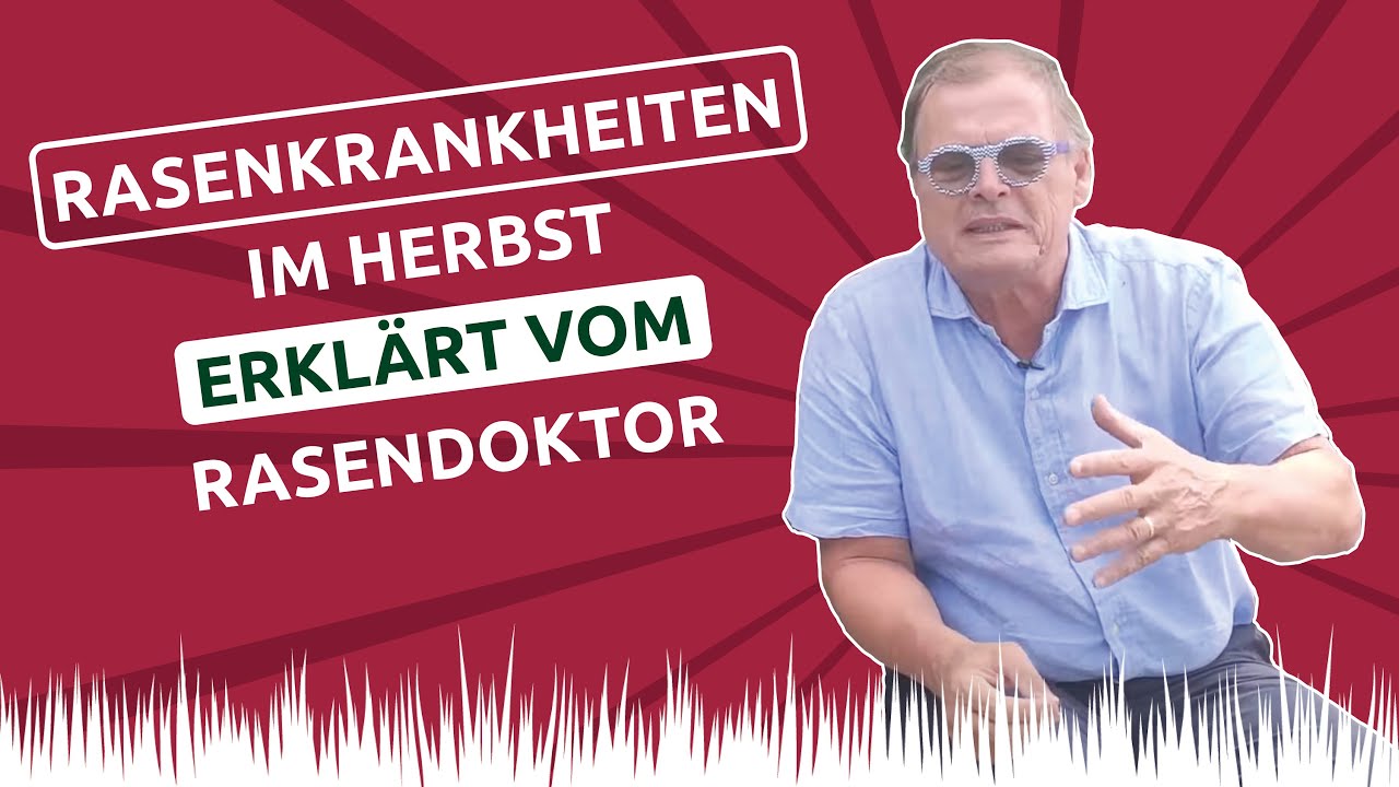 RASENKRANKHEITEN im HERBST erkl&auml;rt vom Rasendoktor 🍂🤒