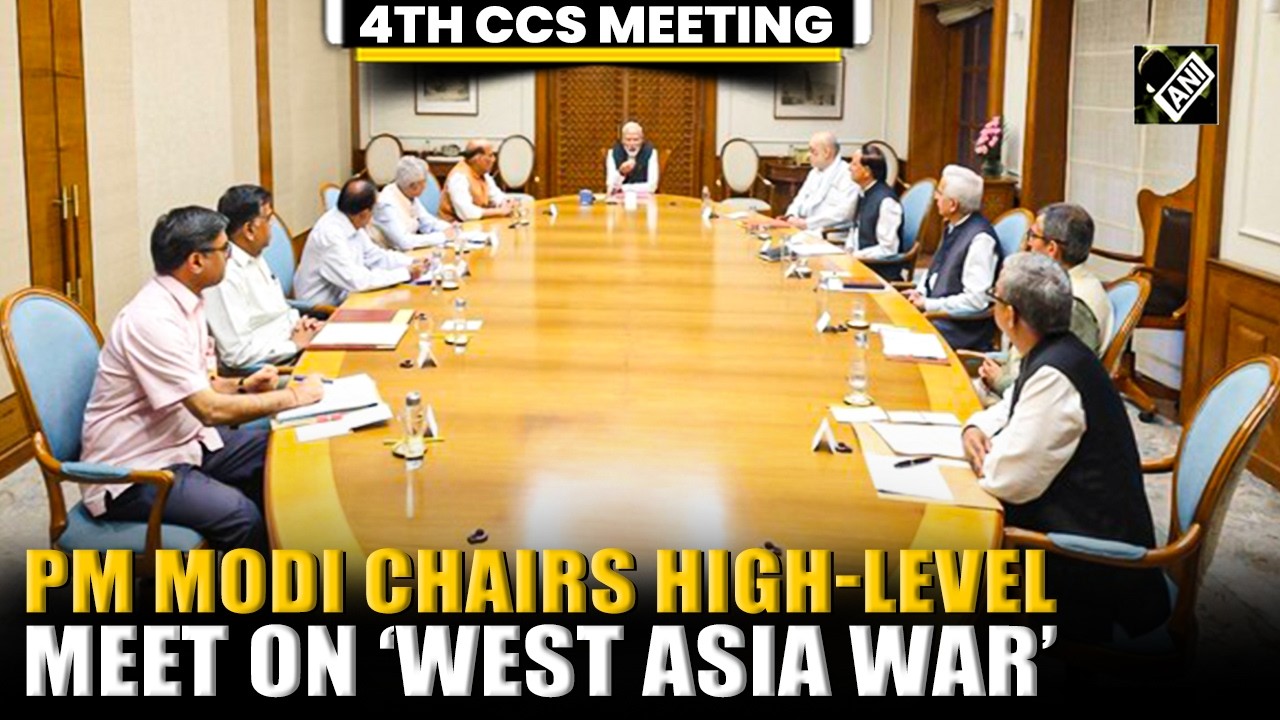 PM Modi chairs 4th CCS special meeting on West Asia conflict to discuss current developments