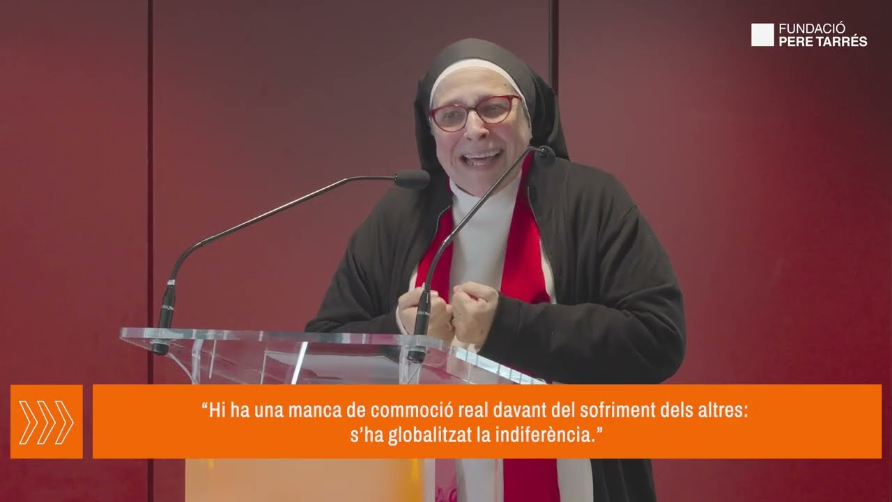 Sor Lucía Caram, al Fòrum Social Pere Tarrés: “Hem globalitzat la indiferència”