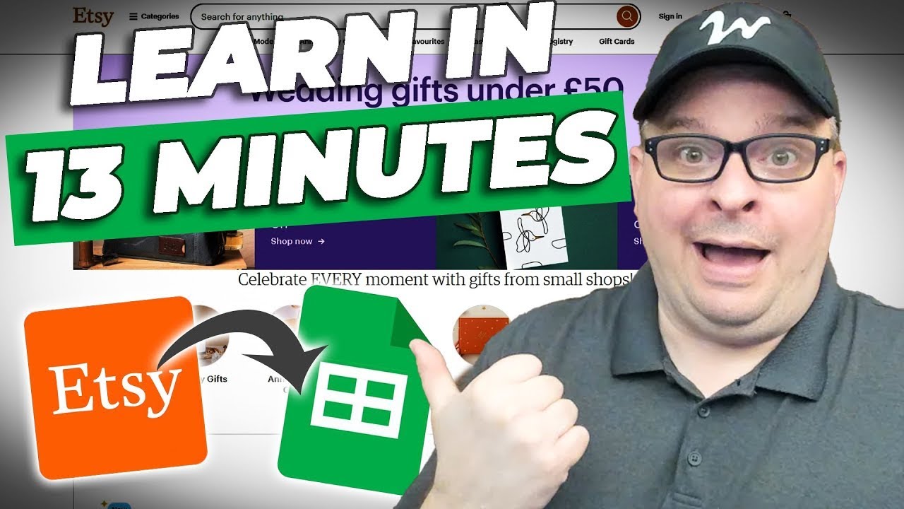 Как перенести данные о продажах Etsy в Google Таблицы (для новичков)