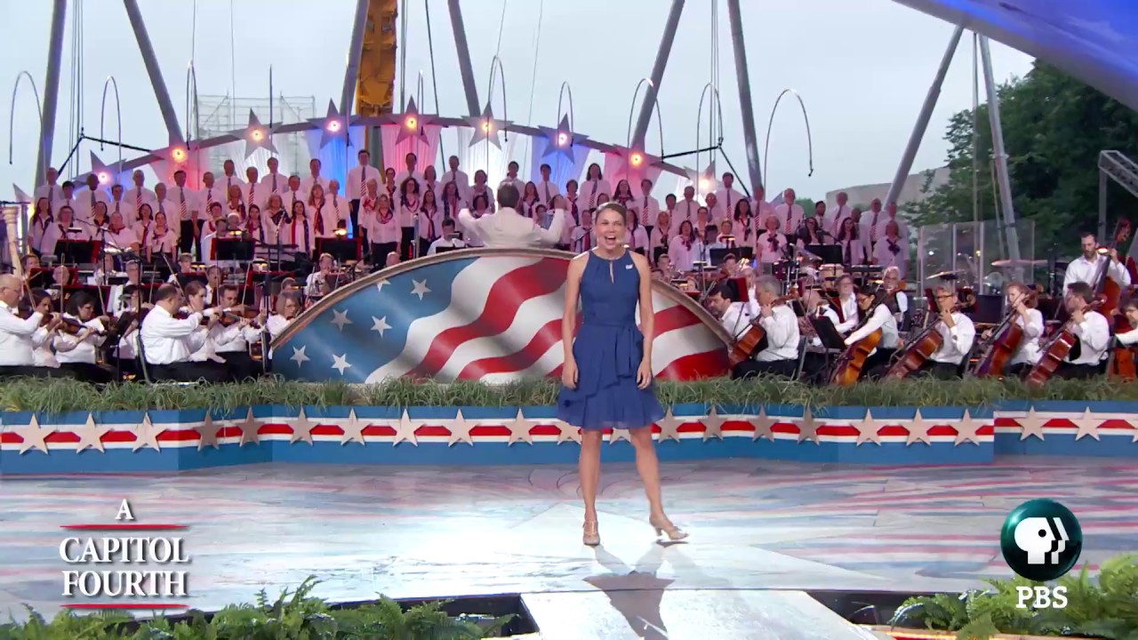 Sutton Foster Performs on the 2016 A Capitol Fourth
