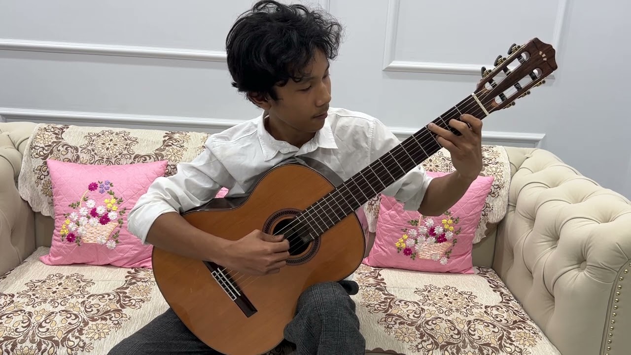 Namsang Owen k Sangma , Sueno , intermediate, The India International classical Guitar festival 