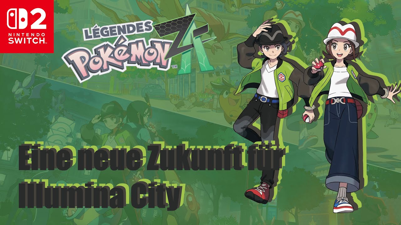 Pokemon Legenden: Z-A Switch 2 Eine neue Zukunft für Illumina City | German Walkthrough