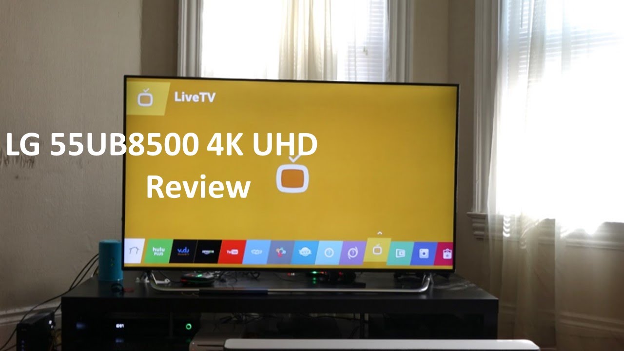 Обзор LG 55UB8500 55 дюймов 4K Ultra HD [4K]