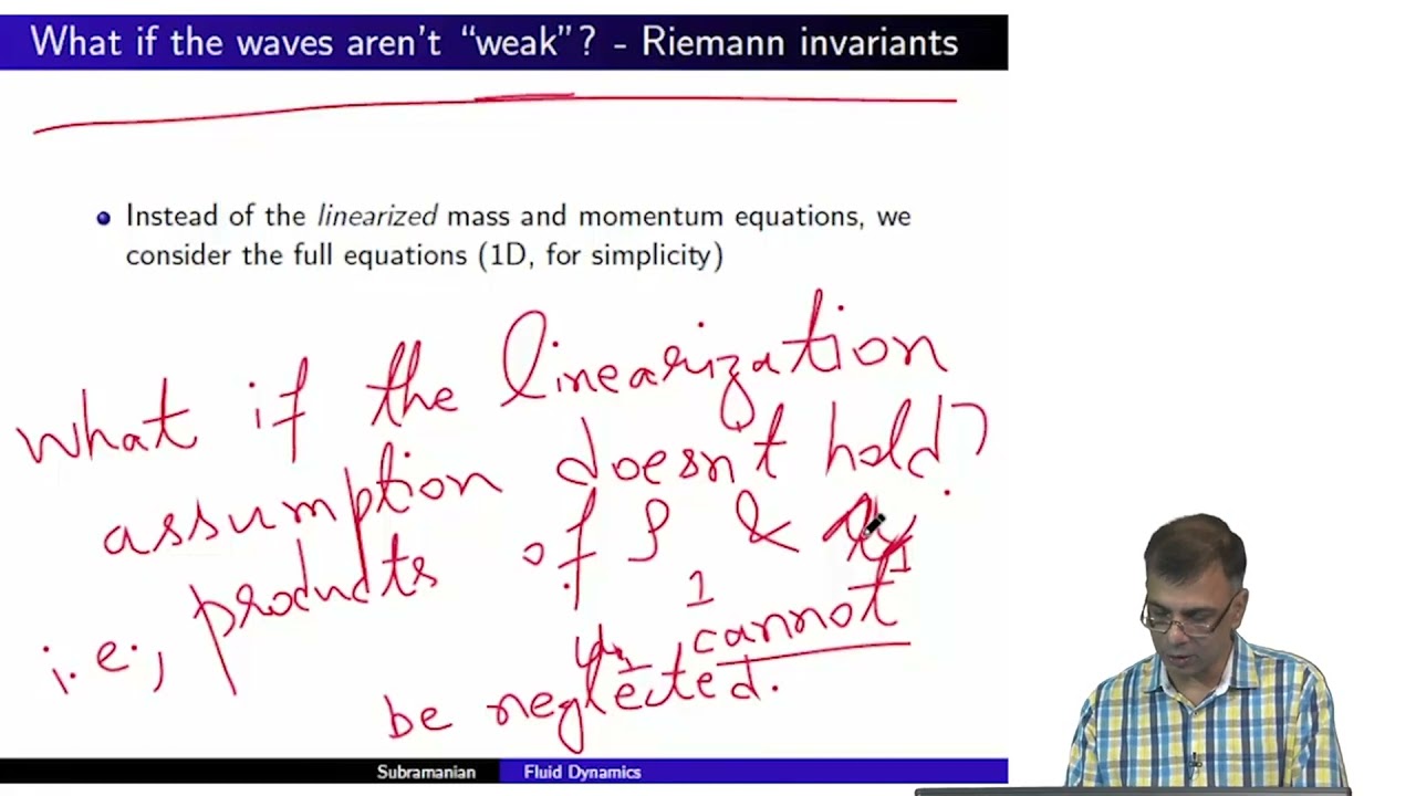 Criterion for neglect of compressibility, method of characteristics