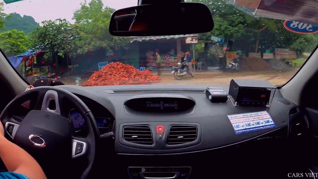 Renault Samsung SM3 -  Đường đi Thung Nai, bản Ngòi.