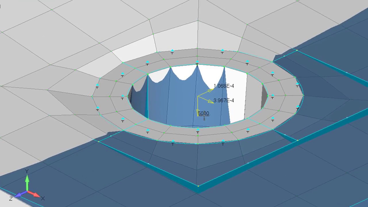 Femap 12: NX Nastran multi-step nonlinear solver