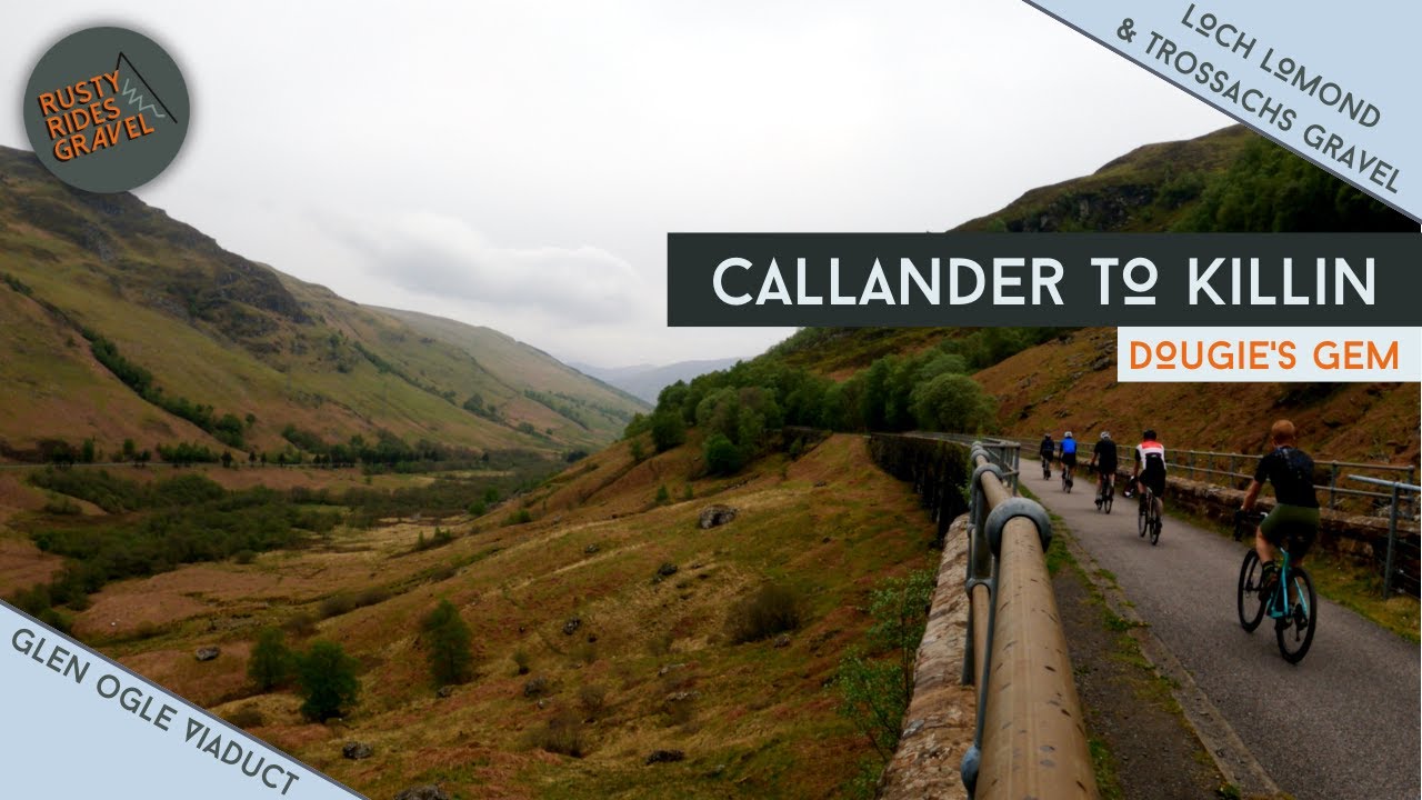 Dougie's Gem - Gravel Cycling Callander to Killin