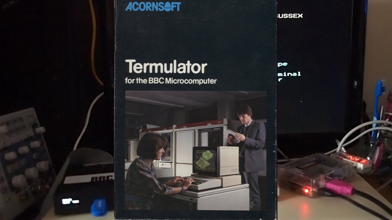 BBC Micro connecting to a Linux terminal
