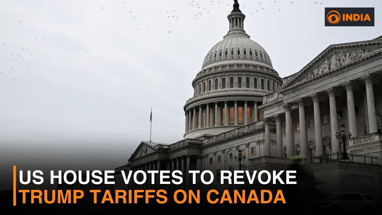 US House votes to revoke Trump tariffs on Canada & more news | DD India Newshour | 2 PM IST