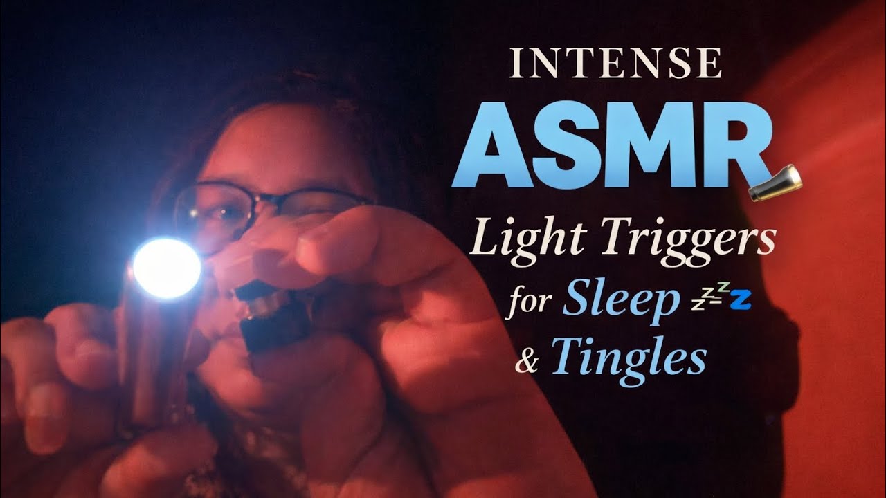 Relaxing Light Triggers ASMR 💤 Follow the Light & Drift to Sleep