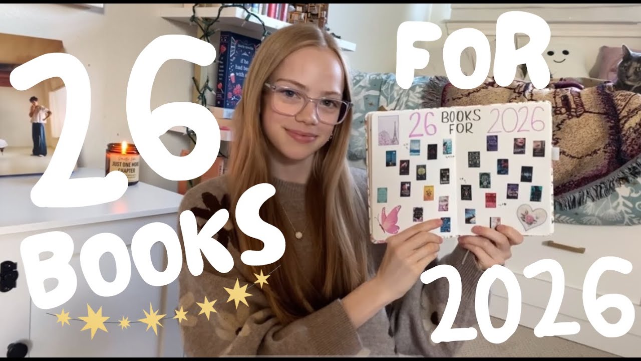 26 books i want to read in 2026!🌸 (and anticipated releases!!)