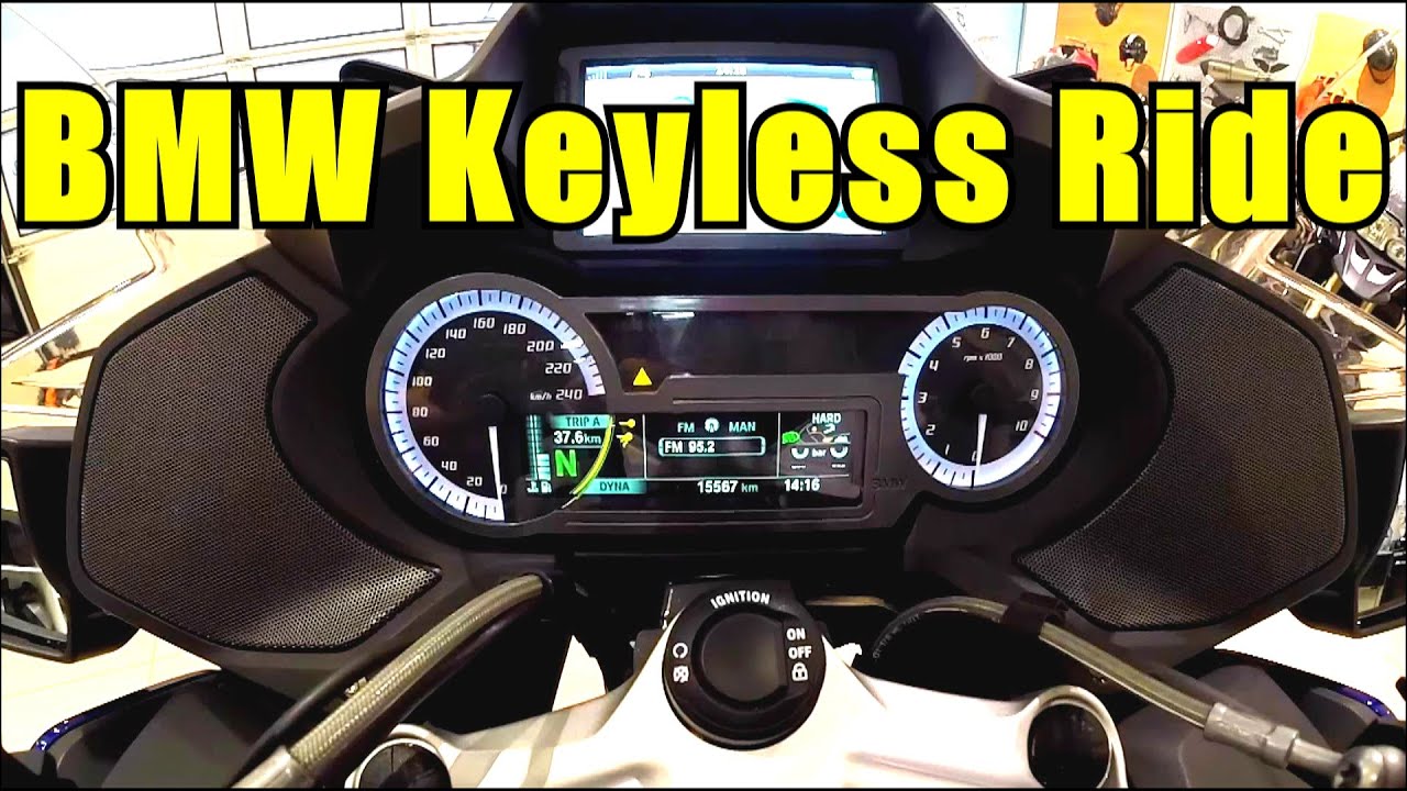 BMW Motorrad Keyless Ride. Обзор системы бесключевого доступа.