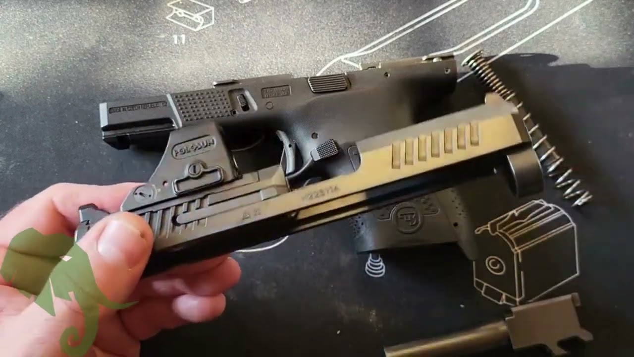 How to Field Strip and Clean the CZ P-10 S 9mm