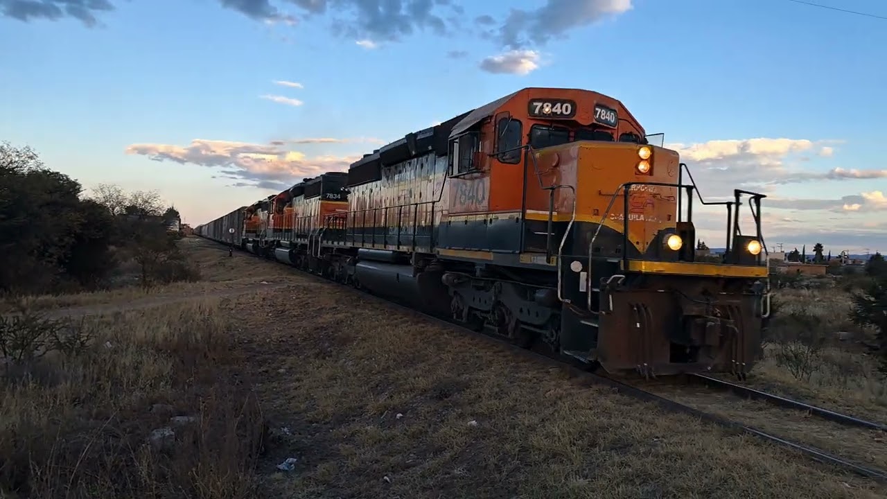 FERROCARRIL COAHUILA-DURANGO, Directo sur tren especial de rackas automotriz, estación Guadalupe V