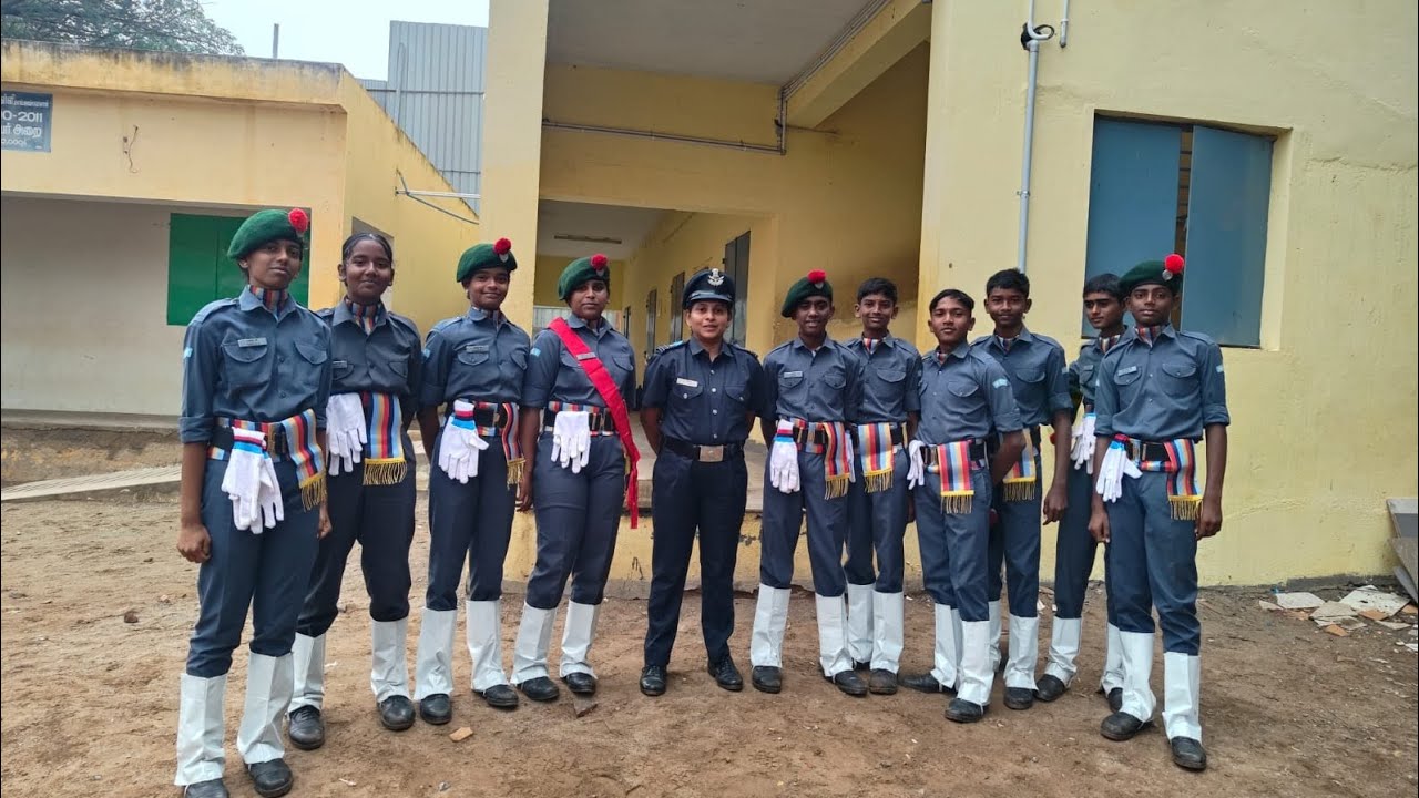 Republic day NCC parade (26..01.2026) Ghss kangayampalayam #school 