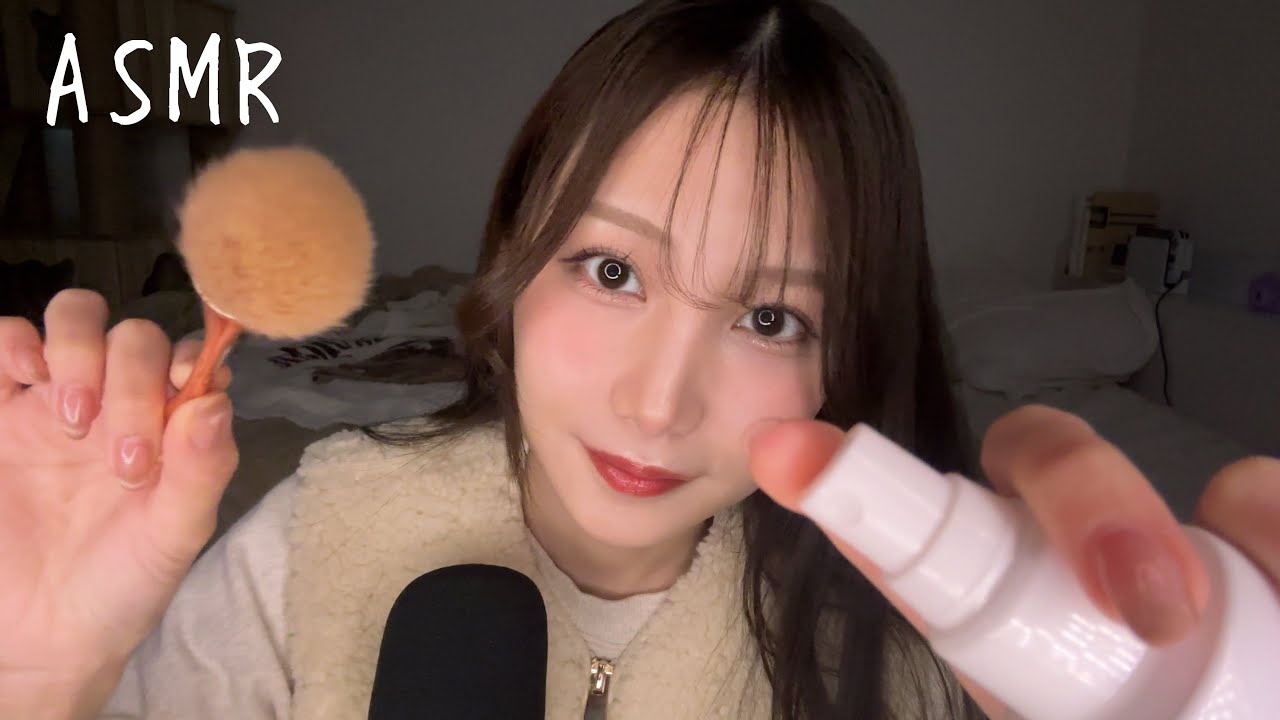 ASMR-あなたの顔を綺麗にするよ🫧ロールプレイング
