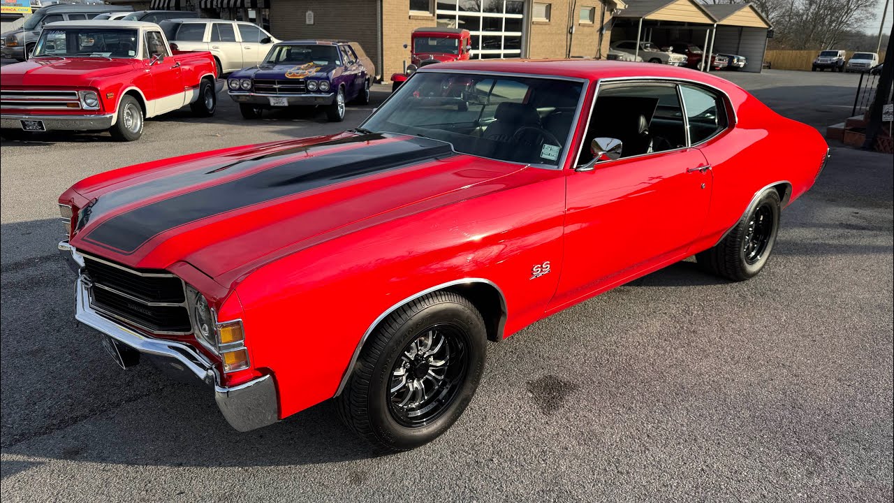 Test Drive 1971 Chevrolet Chevelle 454 Big Block SOLD $39,900 Maple Motors #2868-1