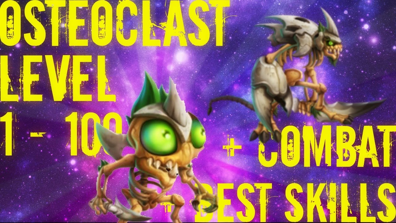 Monster Legends | Osteoclast | Level 1 to 100