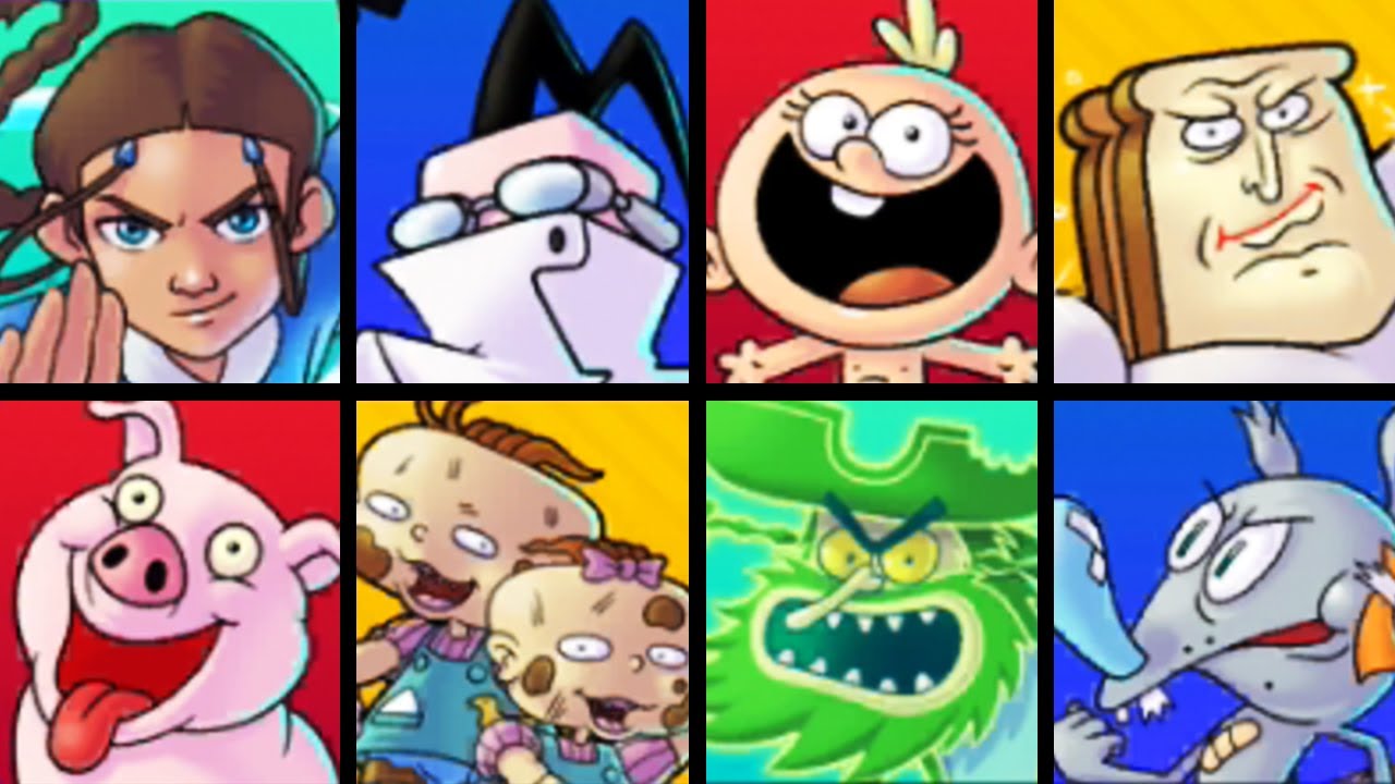 All 70 Chiefs and Crew Members - Nickelodeon Kart Racers 2: Grand Prix