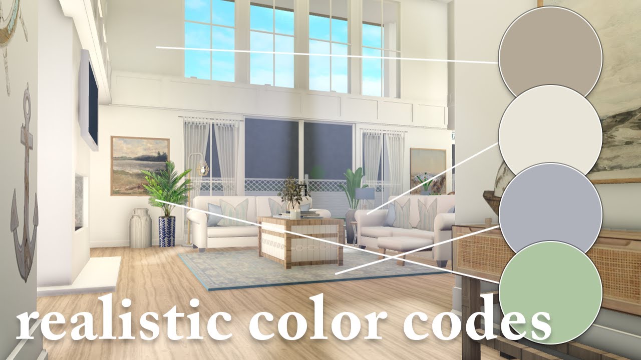 HOW TO color your REALISTIC builds! (lighting + custom colors) | ROBLOX Bloxburg
