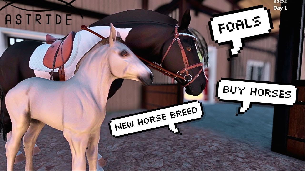 Foals, buying horses, and new features! || Astride