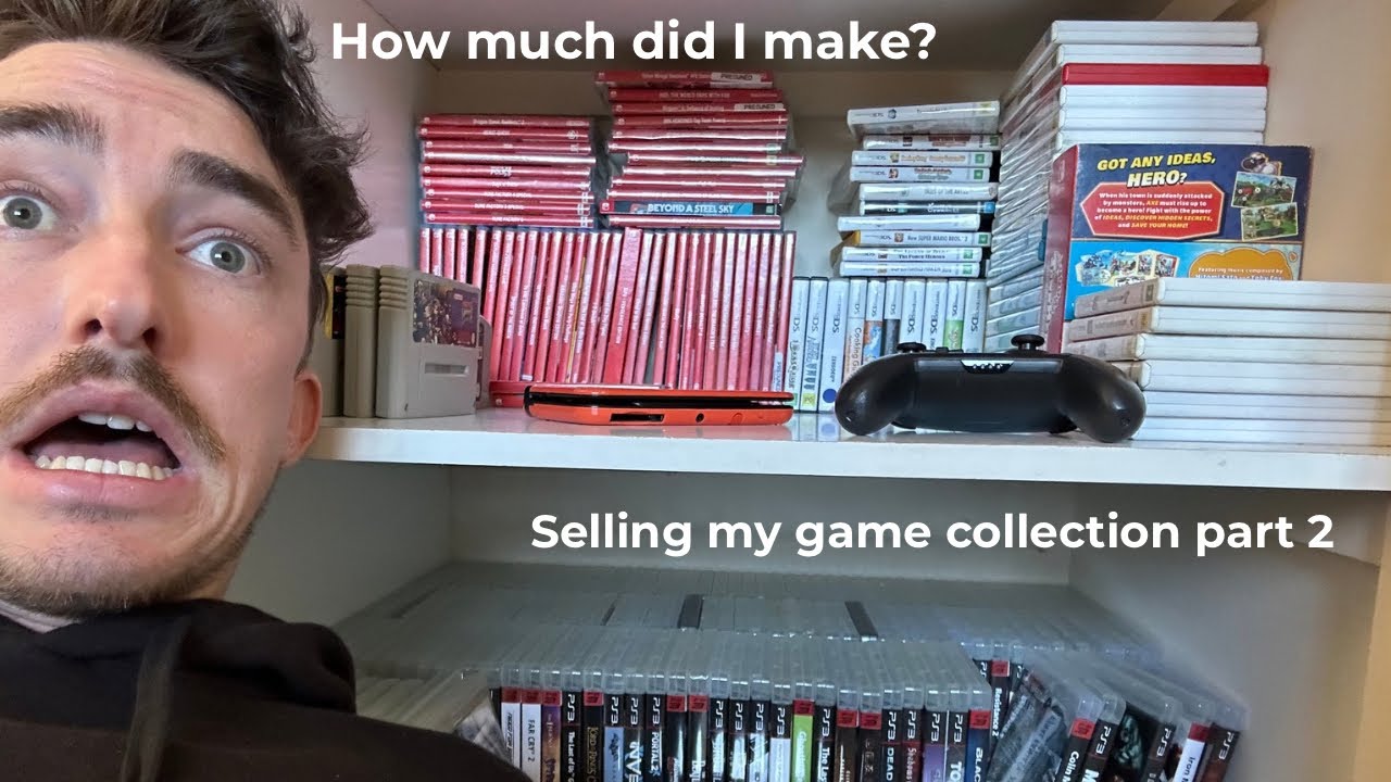 I Just sold 700 GAMES… Here’s what happened