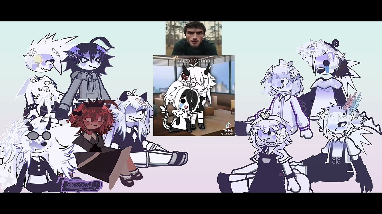 Fpe reaction to TikTok 2(RUS/ENG) (+OC'S) #FPE #fundalmentalpapereducation  #fpereact