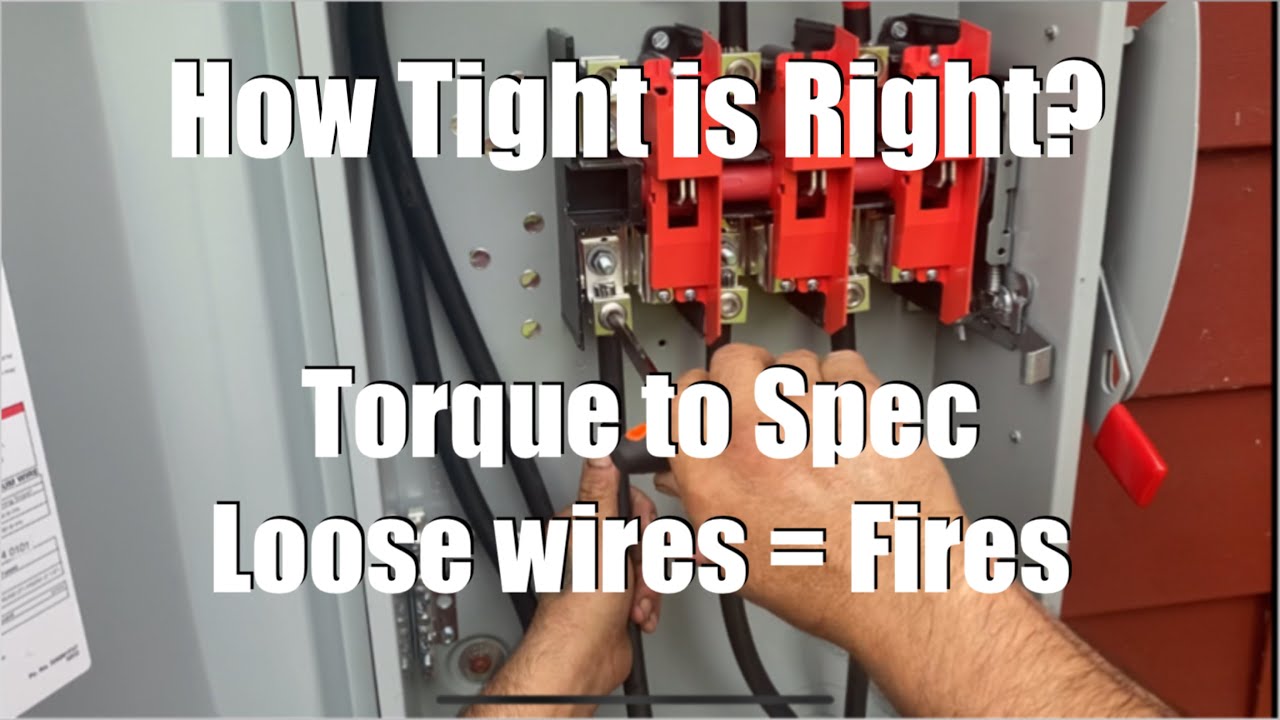 Sol-Ark installation Tips: Torque to spec on big wire