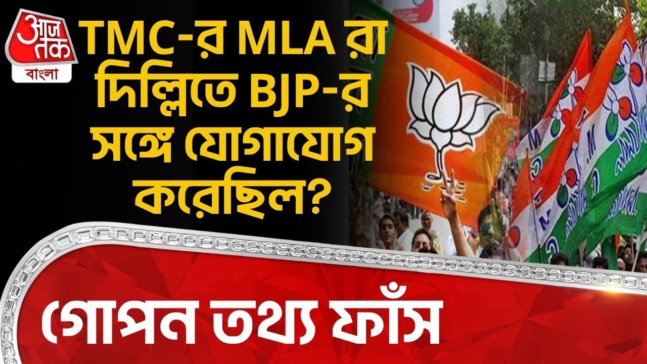 গোপন তথ্য ফাঁস, TMC-র MLA রা Delhi তে BJP-র সঙ্গে যোগাযোগ করেছিল? Bengal Assembly Election 2026 | PN