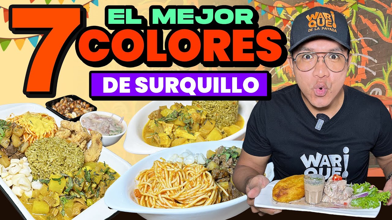 🇵🇪🇵🇪COMBINADOS 7 COLORES EN SURQUILLO | Nuestro restaurante Peruano  🤗