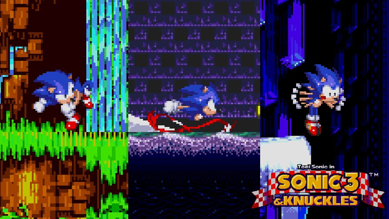 Junio/Toei Sonic 3 & Knuckles V3 Gameplay | Sonic 3 & Knuckles Hack (READ DESC)