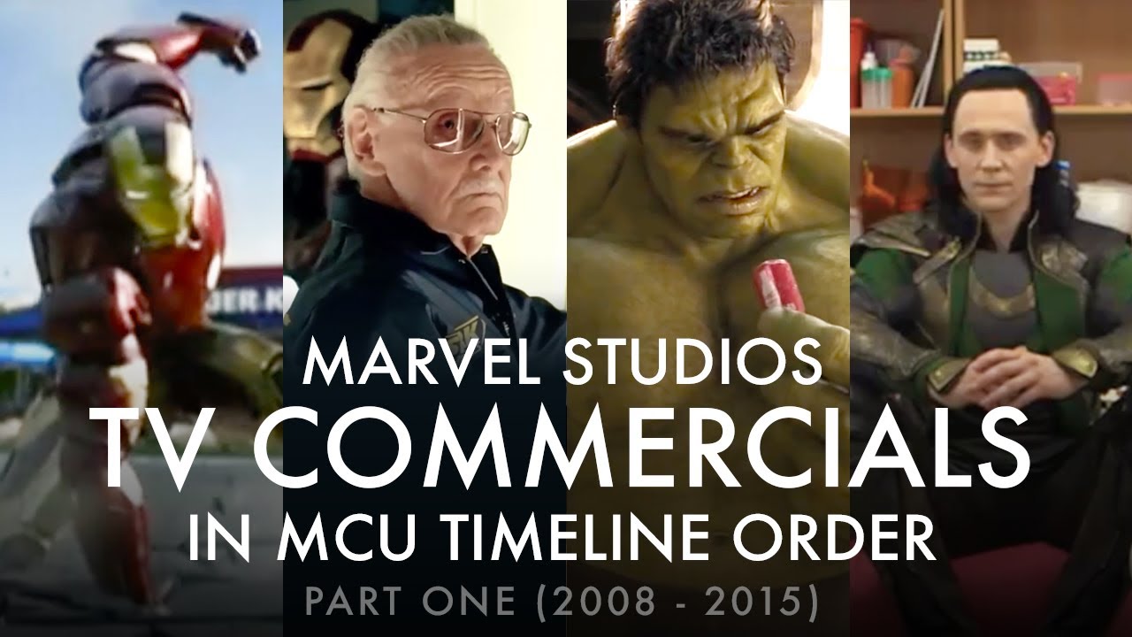 Every commercial set in the Marvel Cinematic Universe in timeline order (Part one: 2008 - 2015)