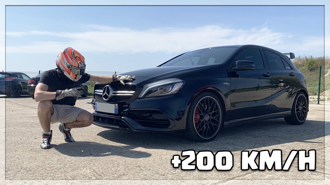 MA PREMIÈRE FOIS SUR CIRCUIT EN A45 AMG!! ⚠️🚀