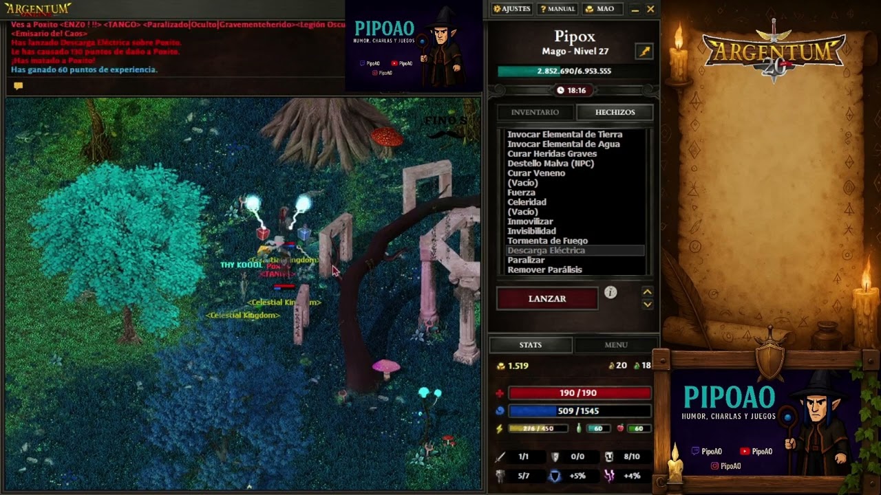 Enhorabuena Camarada Tuitupou - ArgentumOnline - Celestial Kingdom AO20-