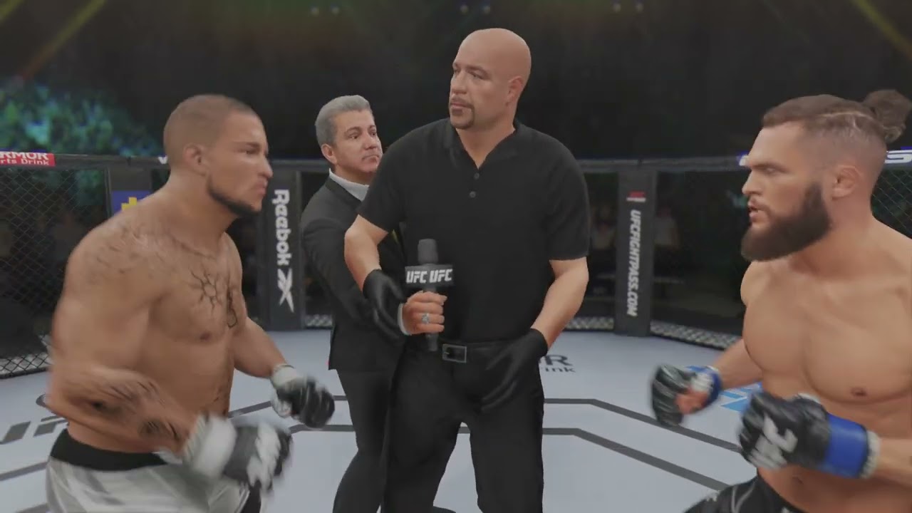 UFC 4 SUPERFIGHT Fryzjer Hairdresser vs Rafael Fiziev #ufc #ufc4 #ufc5 #ksw #boks #bjj #mma #k1
