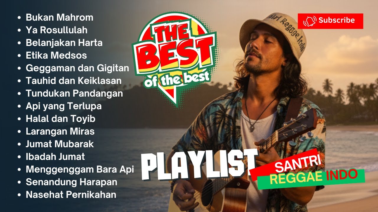 🎶 KUMPULAN REGGAE RELIGI TERBARU 2025 | BUKAN MAHROM & TAUHID KEIKHLASAN | SANTRI REGGAE INDO