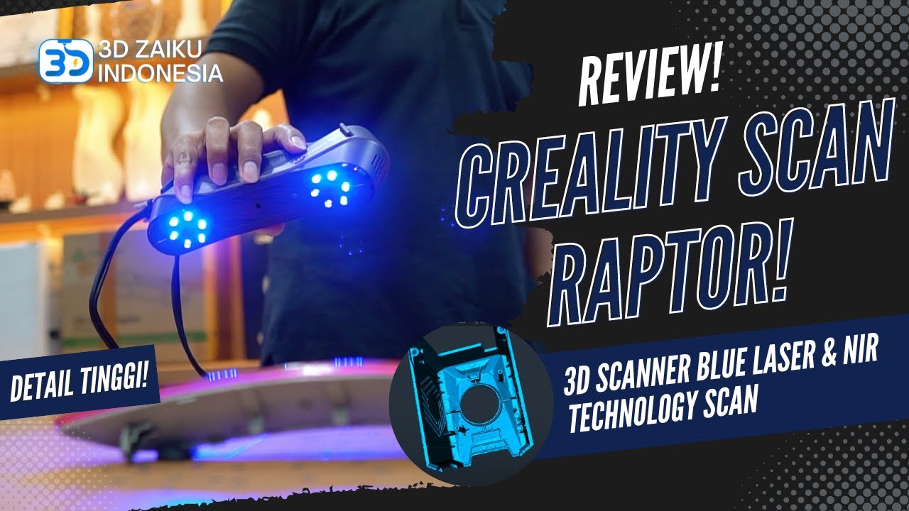 CREALITY SCAN RAPTOR - REVIEW & UNBOXING