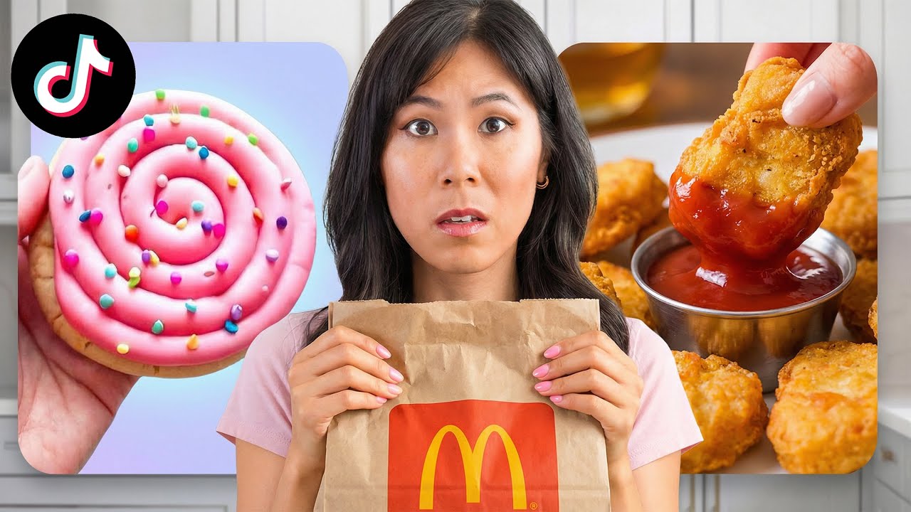 I Tested FAST FOOD vs Tiktok Recipes (again)! 🍕🍪