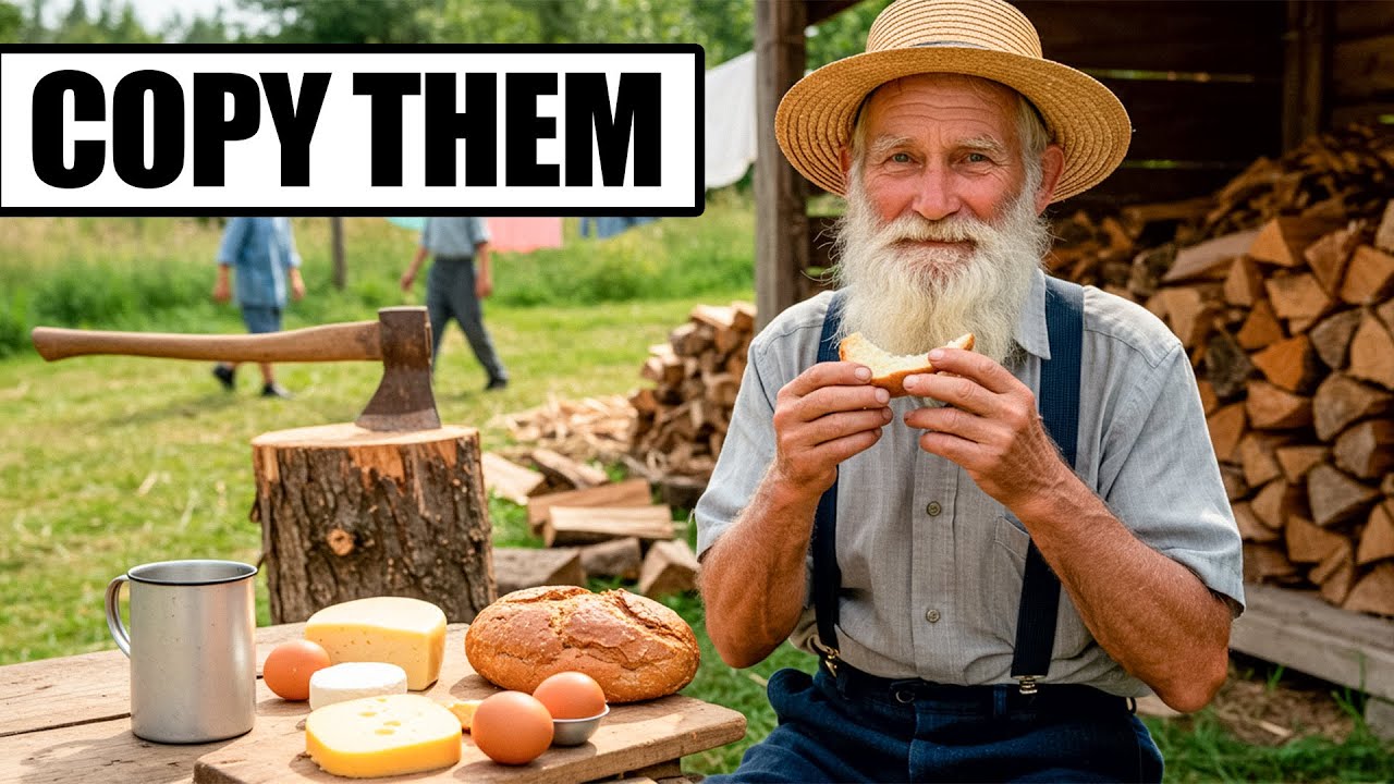 30 Daily Habits Of Amish Elders That Keep Them Strong For Life | Elderly Wisdom